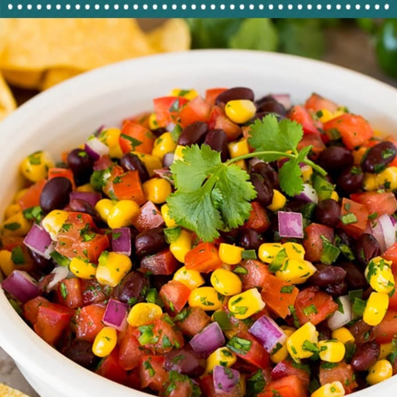 Zesty Black Bean and Sweet Corn Salsa Recipe