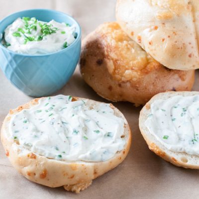 Zesty Chive Cream Cheese Spread Recipe