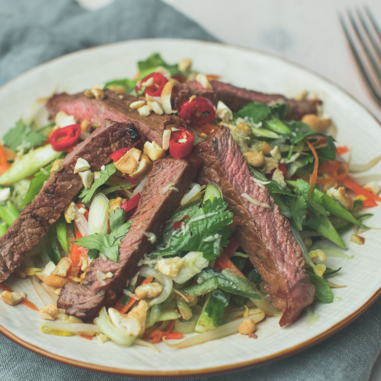 Zesty Thai-Style Beef Salad Recipe: A Flavorful Journey