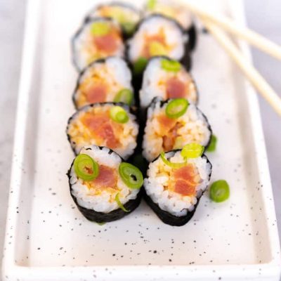 Zesty Tuna Salad Sushi Roll Recipe - Perfect For Spice Lovers